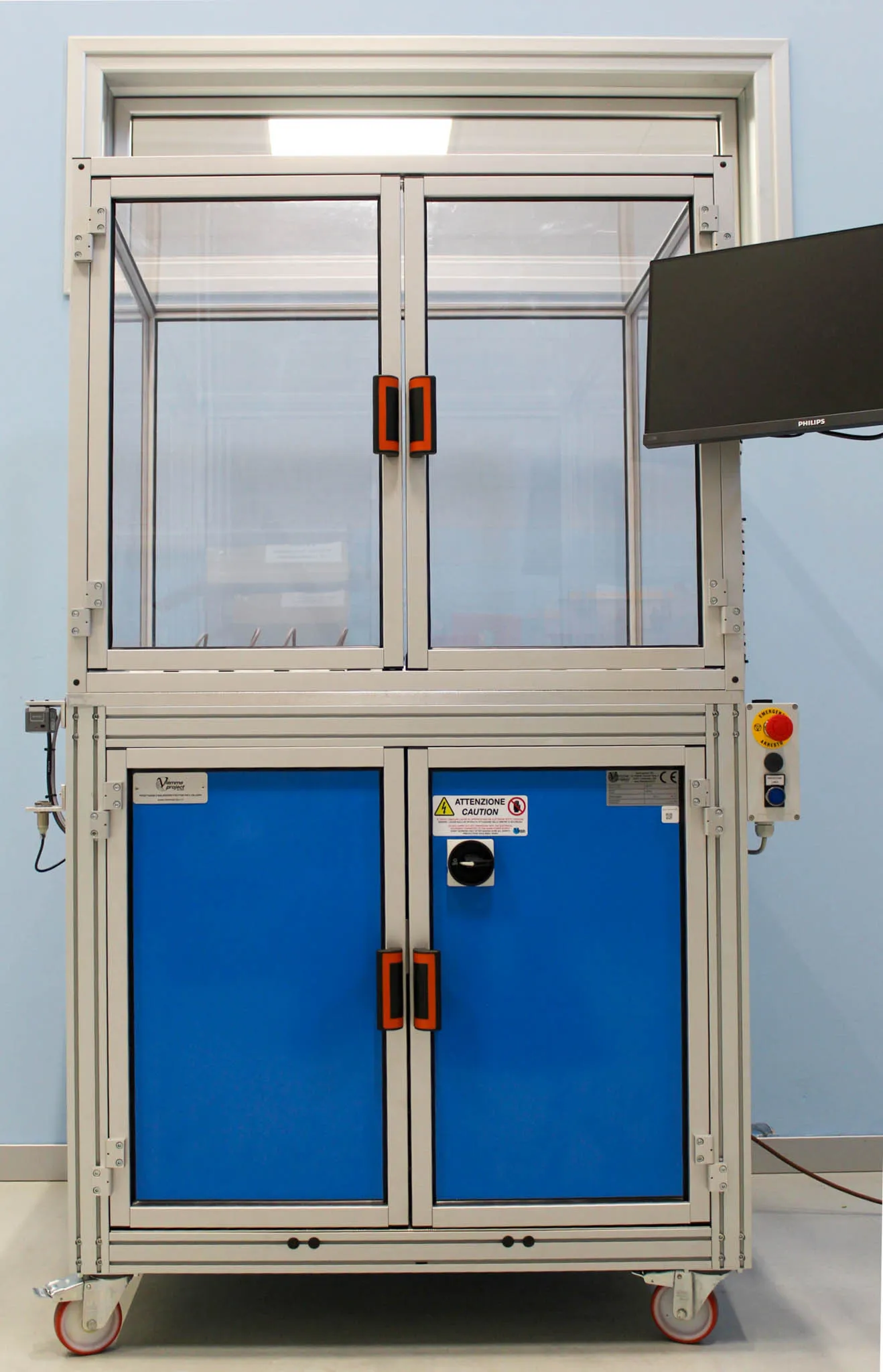 Viemme project - Banco di prova rigidità dielettrica - Brescia