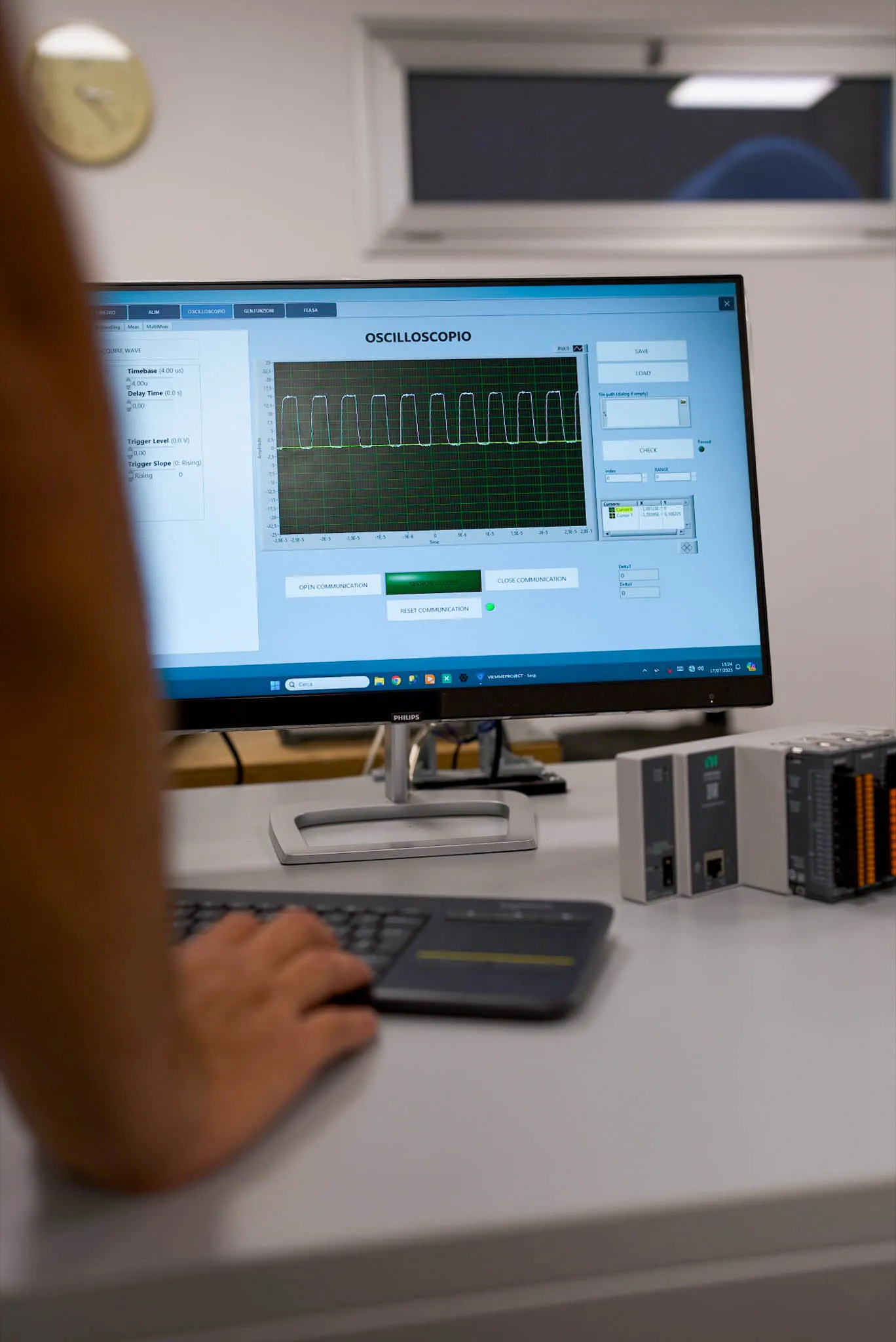 Viemme Project - Banchi di collaudo - Software personalizzato - Servizi - Brescia