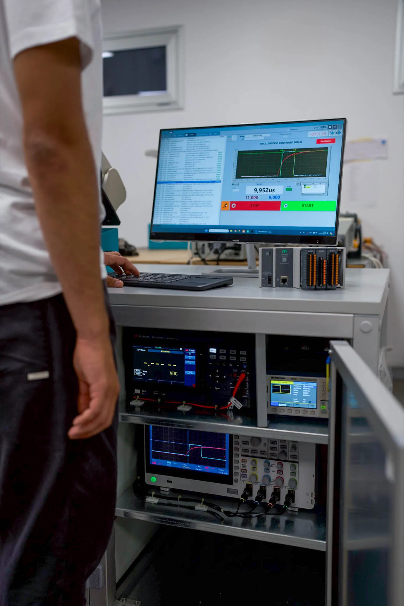 Viemme project - Banchi di collaudo schede elettroniche - Software di gestione - Brescia