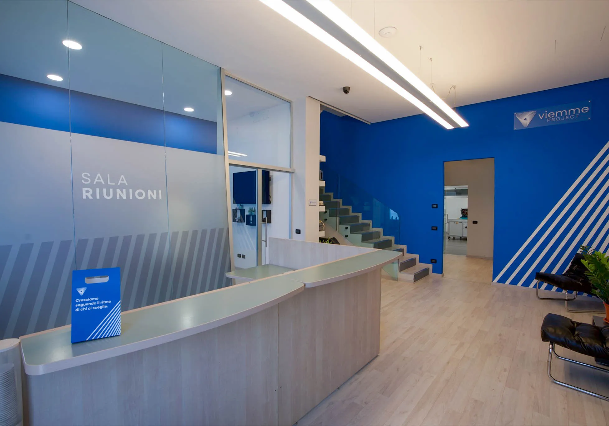 Viemme project - Banchi di collaudo - Ingresso - Brescia